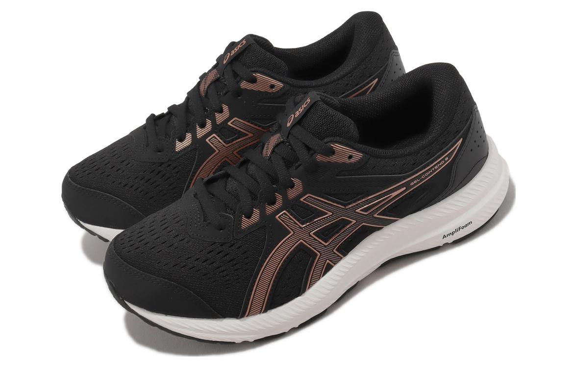 (WMNS) ASICS Gel-Contend 8 D 'Black Rose Gold' 1012B561002