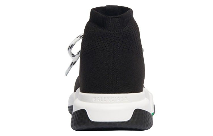 Balenciaga Speed Lace Up Trainer 'Black Neon Green' 587289W17041073