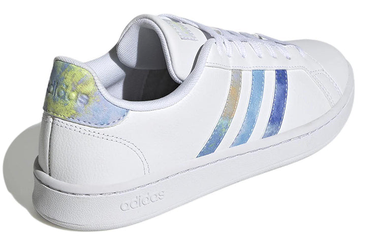 (WMNS) adidas Grand Court Cloudfoam 'White Almost Lime' GY9409