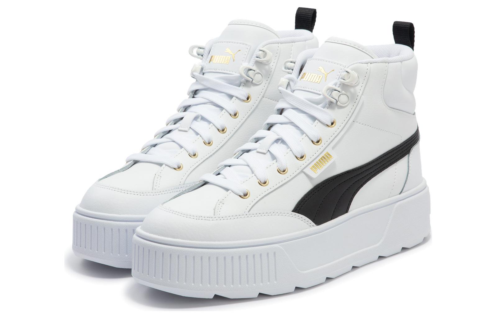 (WMNS) PUMA Karmen Mid 'White Black' 385857-03