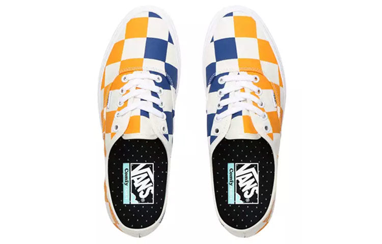 Vans ComfyCush Authentic 'Half Big Checker - Cadmium Yellow Blue' VN0A3WM7WW8