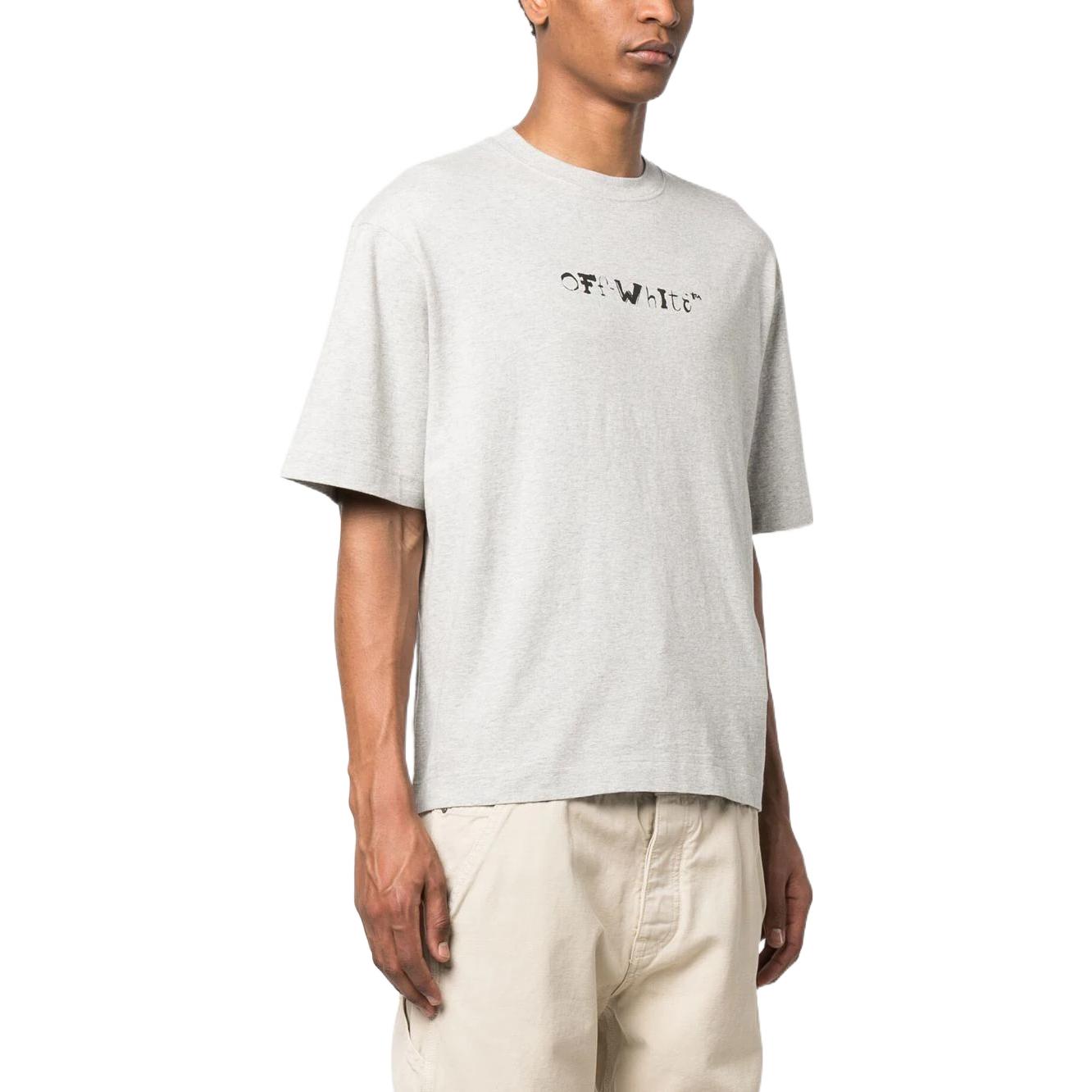 Off-White Crew Neck Tee OMAA120S23JER0050810