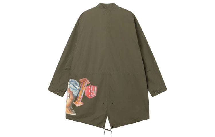 Stussy Goldie Fishtail Parka 'Olive' 115687
