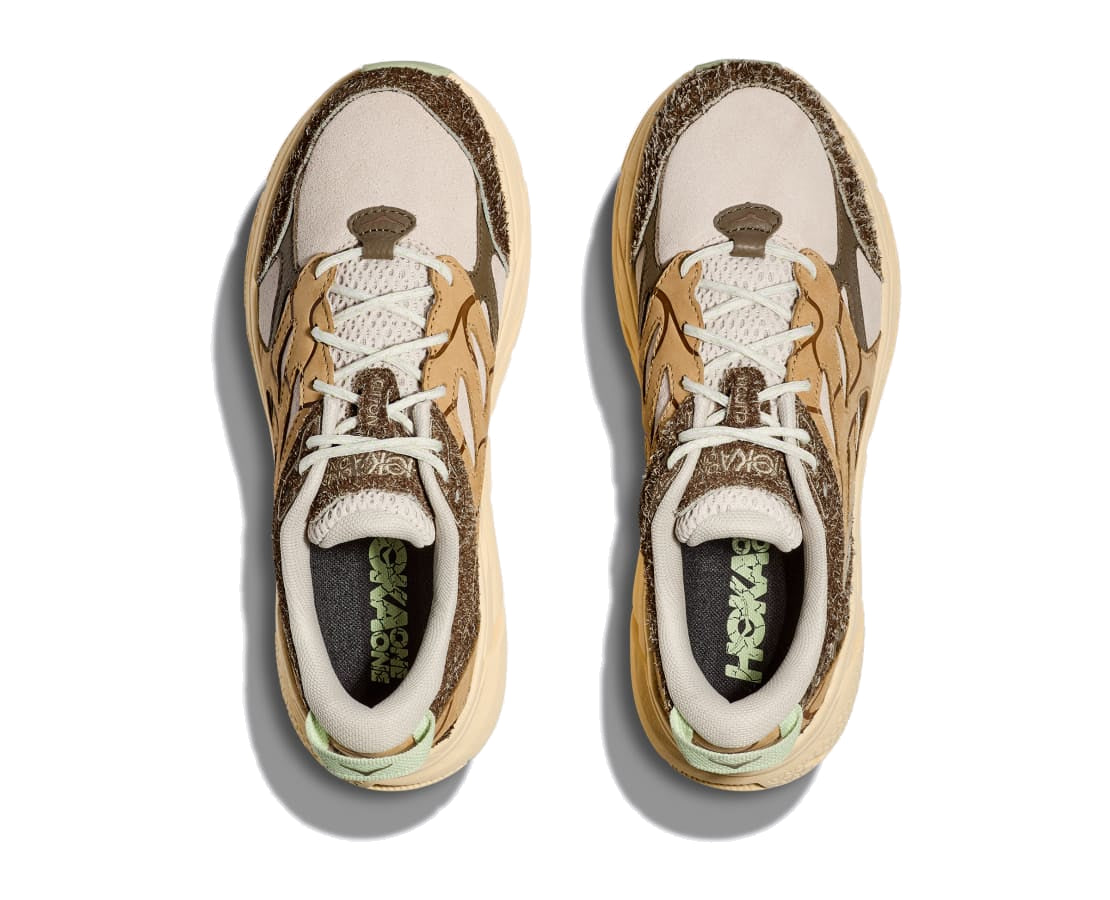 HOKA ONE ONE Clifton L Suede 'Oat Milk Pollen' 1150910-OLL
