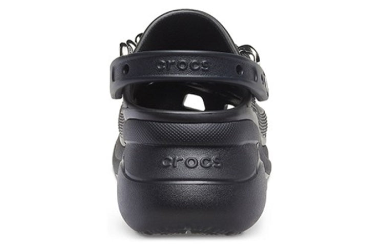 (WMNS) Crocs Classic Clog Retro Sandals Black Silver 206662-067