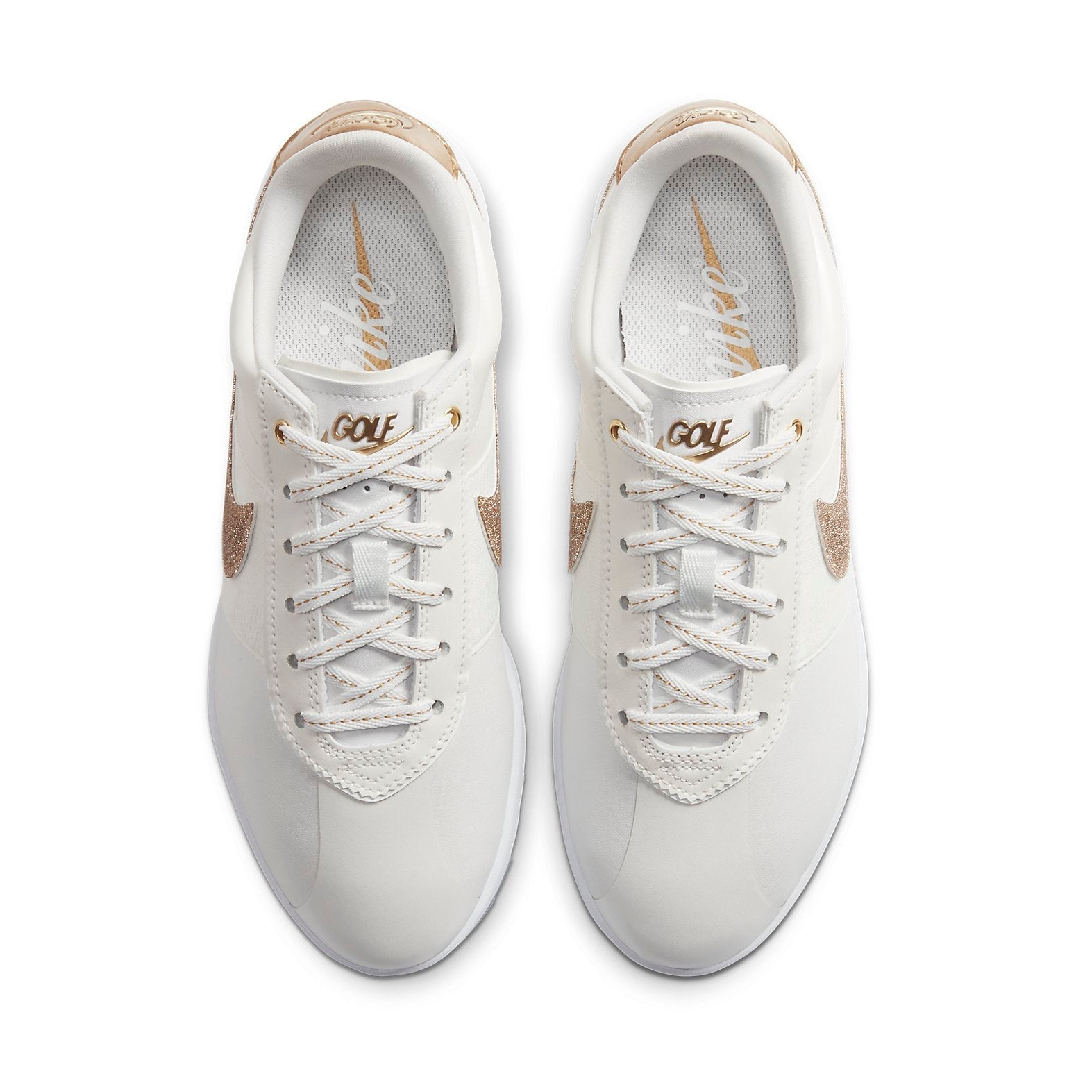 (WMNS) Nike Swarovski x Cortez Golf 'Gold' CI2283-111