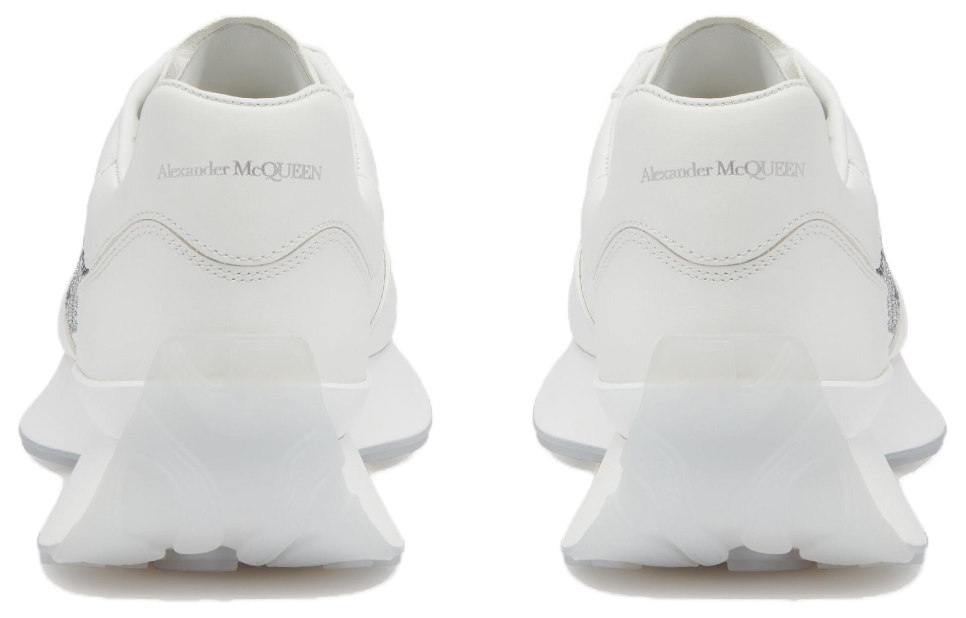 (WMNS) Alexander McQueen Sprint Runner 'White Silver' 781502WIDNH9071