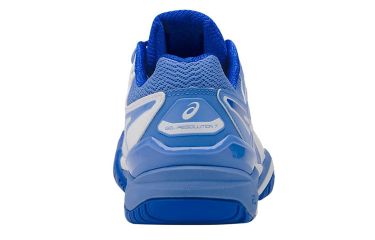 (WMNS) ASICS Gel Resolution 7 'White Blue Coast' E751Y-101