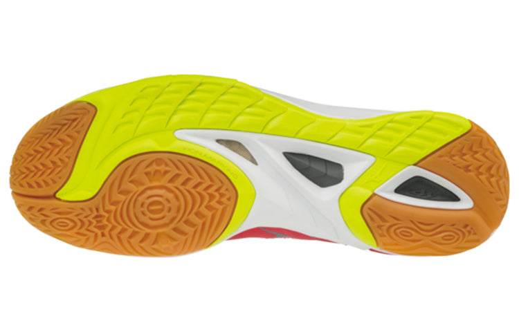 Mizuno Wave Mirage 2 Rojo Low Tops Wear-resistant Red White X1GA175091