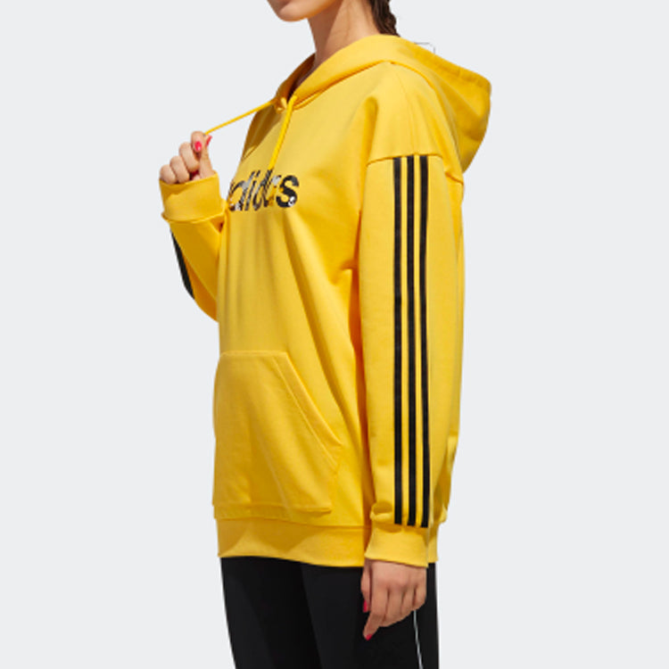 (WMNS) adidas neo Sweatshirt Yellow DZ7596