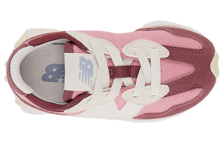 (TD) New Balance 327 Bungee Lace 'Washed Burgundy Hazy Rose' IH327DK