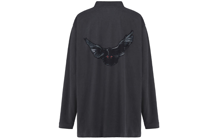 Yeezy Gap Engineered by Balenciaga SS22 Dove Long Sleeve Tee 'Black' YEEZY-SS22-018