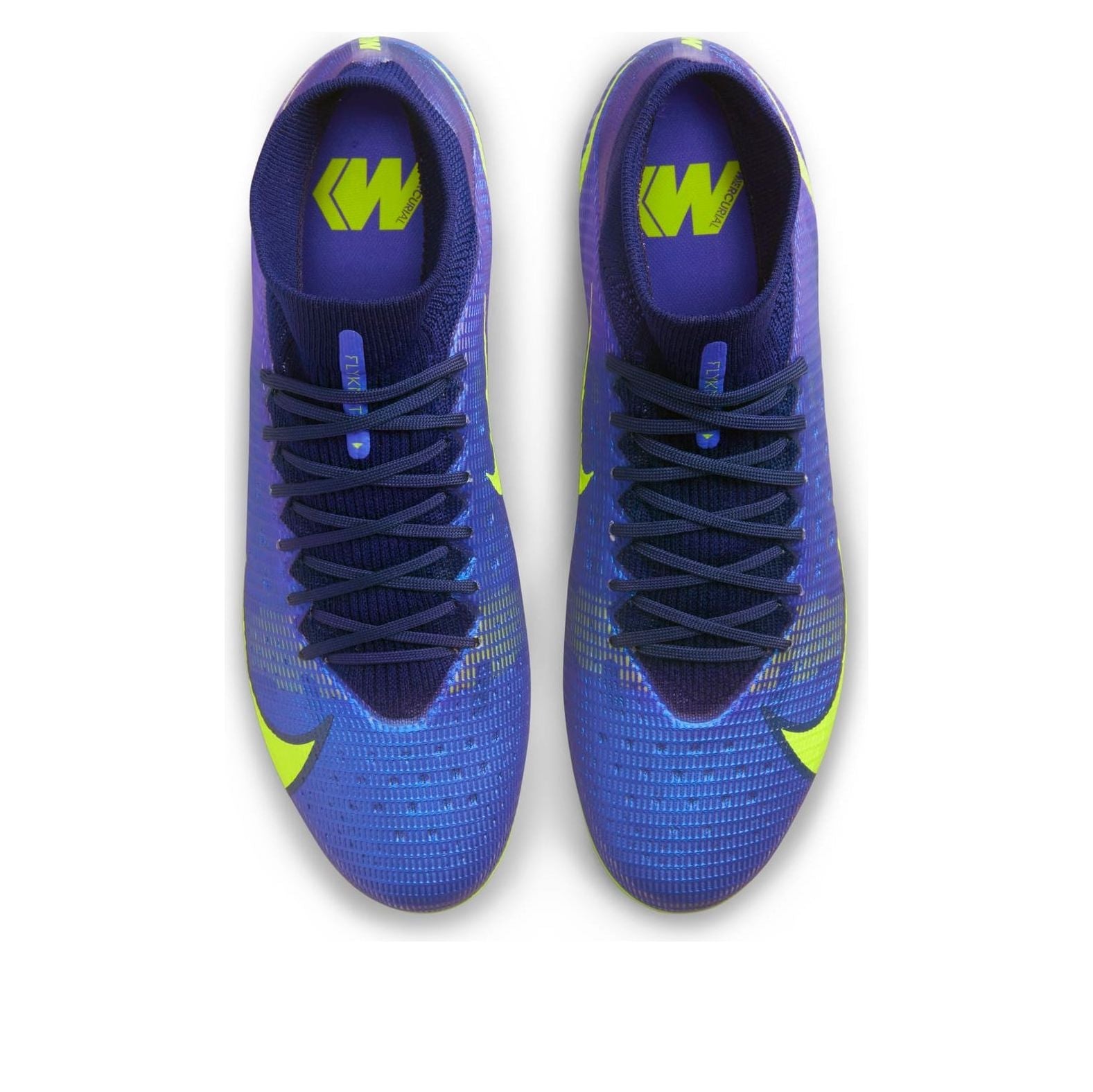 Nike Mercurial Superfly 8 Pro AG Low-Top Soccer Shoes 'Blue Neon Green' CV1130-574