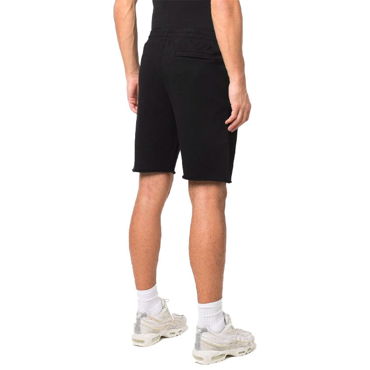 Off-White SS22 Logo Sports Shorts Ordinary Version Black OMCI006C99FLE0071001