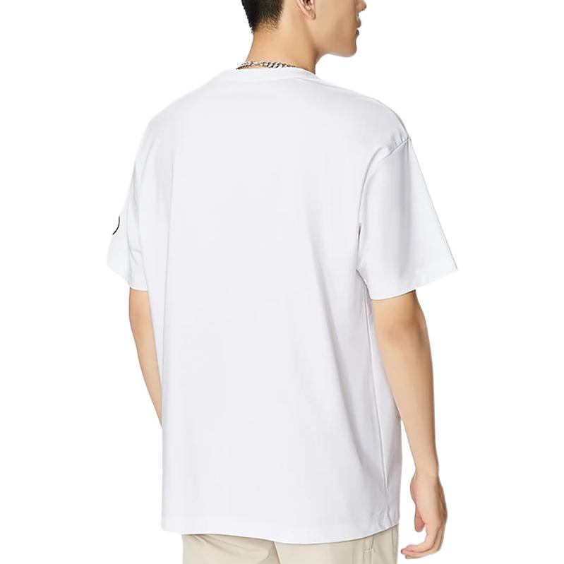 Li-Ning Way Of Wade Language Graphic Loose Fit T-shirt 'White' AHSS443-2