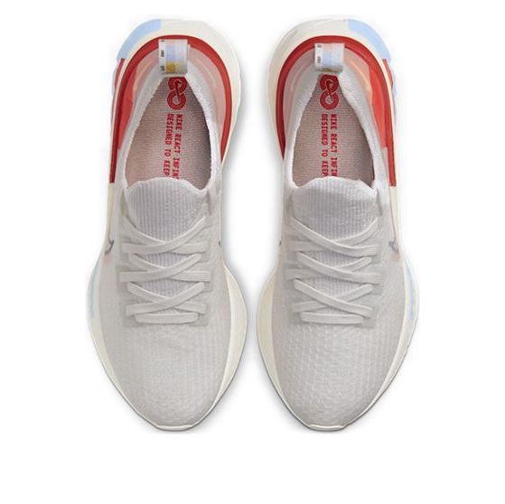 (WMNS) Nike React Infinity Run Flyknit 'Psychic Blue Coral' CU0430-001