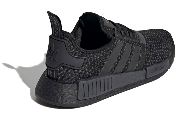 (GS) adidas NMD_R1 J 'Black Grey' FV1691