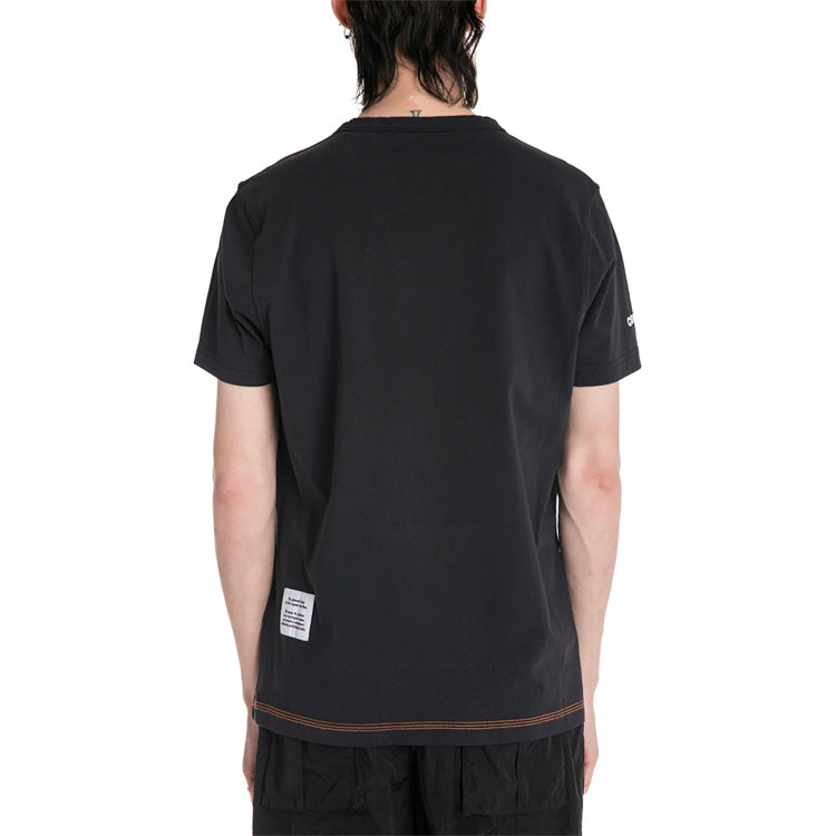 Men's HERON PRESTON Green Flame Short Sleeve Black HMAA011S209140201040