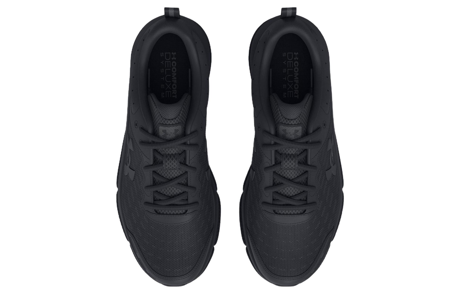 Under Armour Charged Assert 10 4E Wide 'Triple Black' 3026176-002