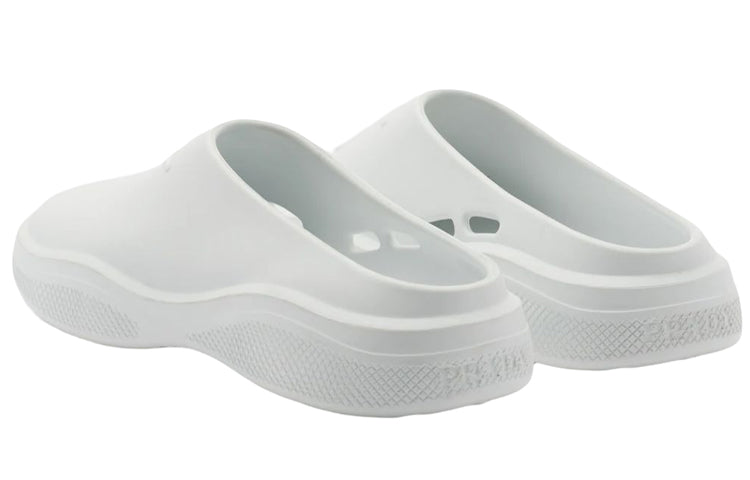 (WMNS) PRADA Foam Rubber Mules 'White' 1S811M_3LKD_F0009_F_025