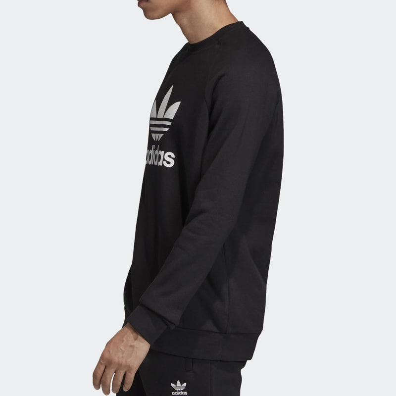 adidas originals Trf Flc Crew Sports Pullover Black EH6513