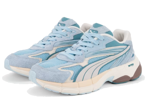 (WMNS) PUMA Teveris Nitro Pastel 'Silver Sky White Icy Blue' 396864-01