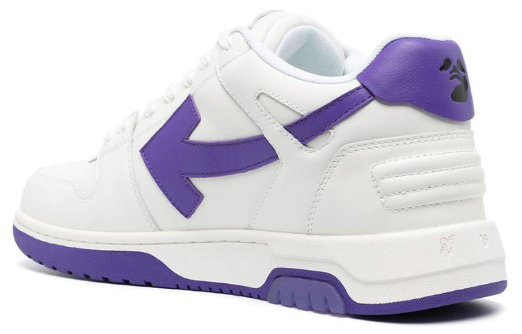 Off-White Out Of Office Low-Top Sneaker 'Purple White' OMIA189F22LEA0010135