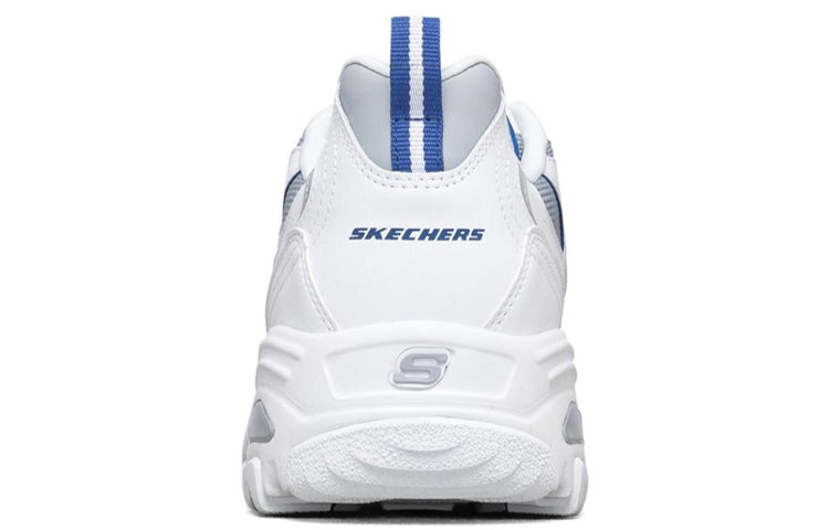 Skechers D Lites 1.0 White/Blue 666142-WGBL