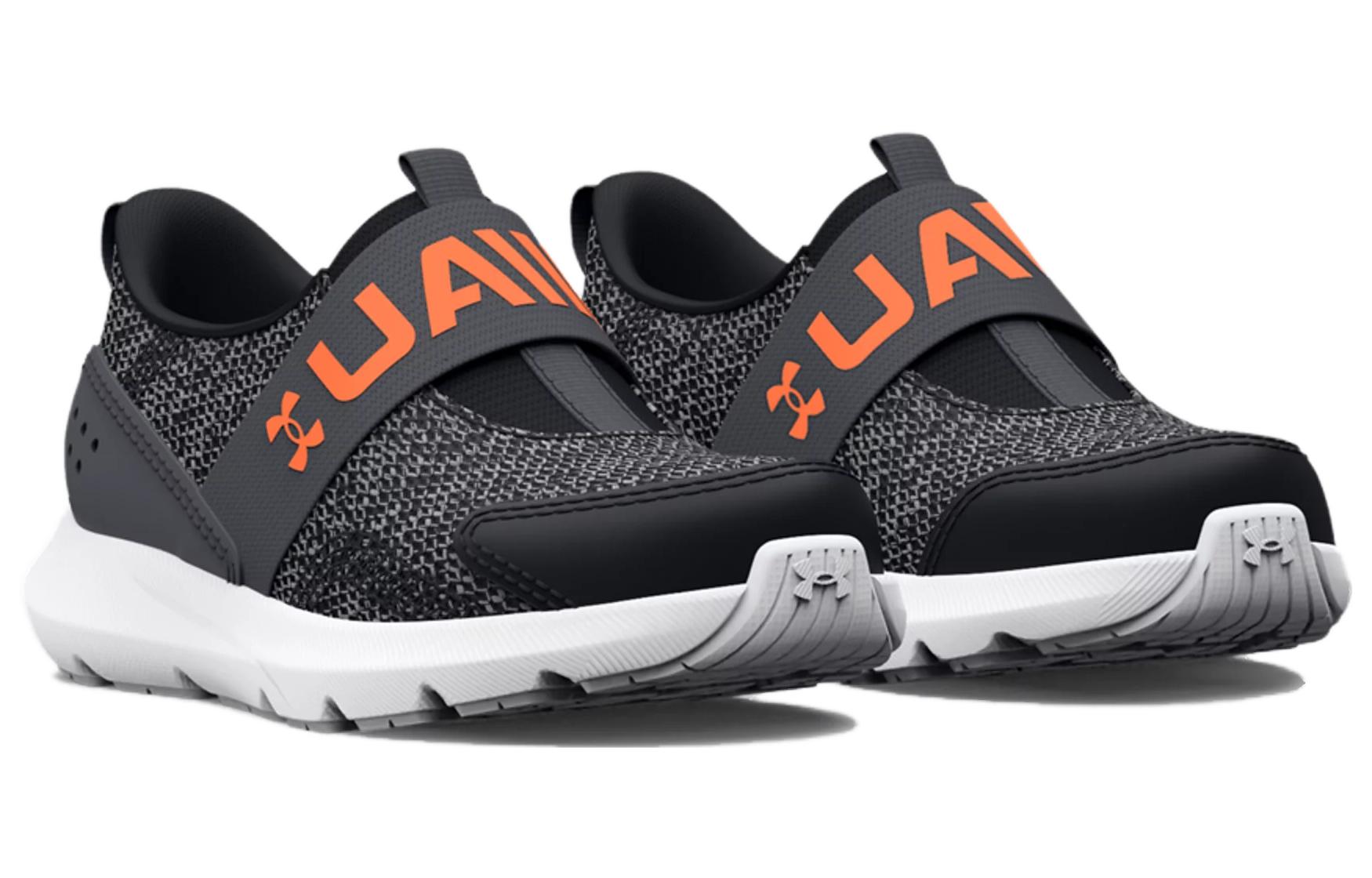 (TD) Under Armour Surge Slip 'Pitch Grey Orange' 3026530-003