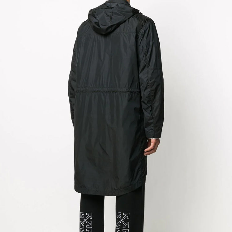 Men's Off-White Long Black OMEA221E20FAB0011001