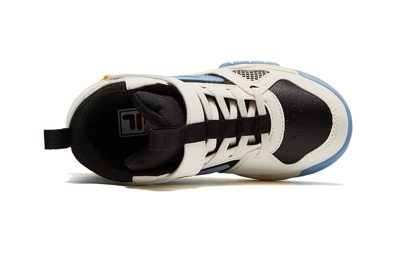 (GS) FILA High-Top Skate Shoes 'White Black Blue' K14B341301FBG