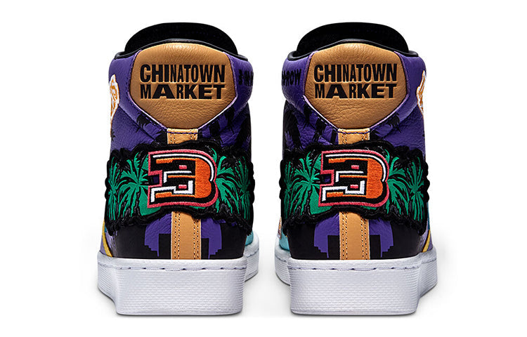 Converse Chinatown Market x Pro Leather High 'Lakers Championship Jacket' 171240C