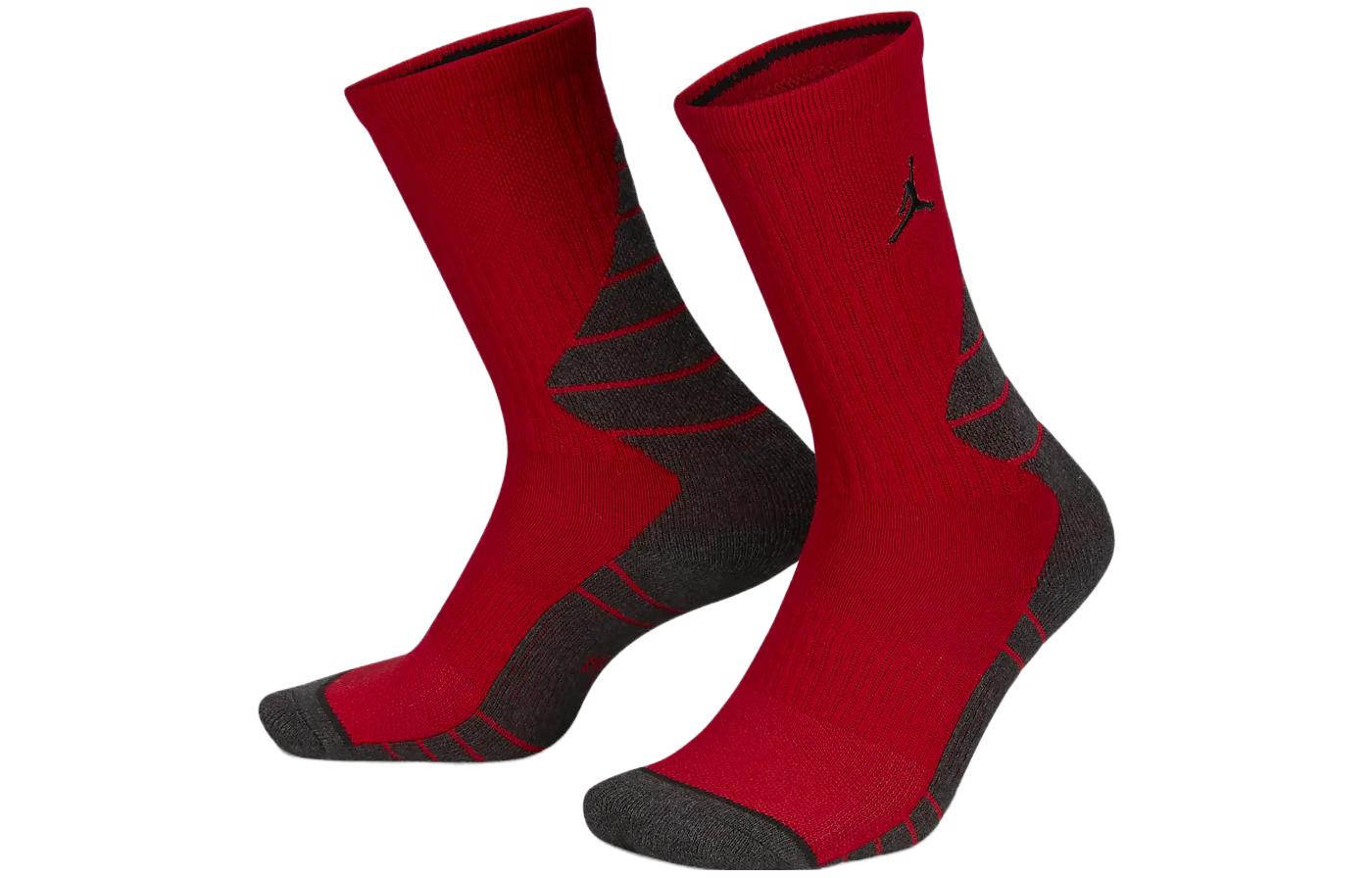 (GS) Air Jordan Dri-FIT Crew Socks (2 pairs) 'Black' FJ6777-010