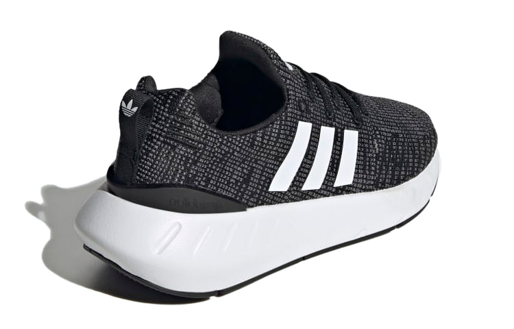 (GS) adidas originals Swift Run 22 'Core Black White' GW8176