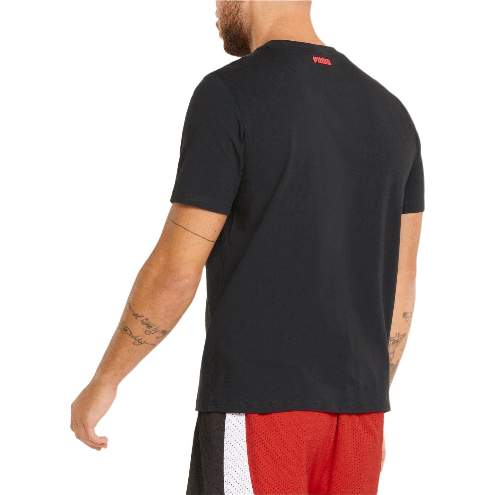 PUMA 4th Quarter Basketball T-shirt 'Black' 532361-13