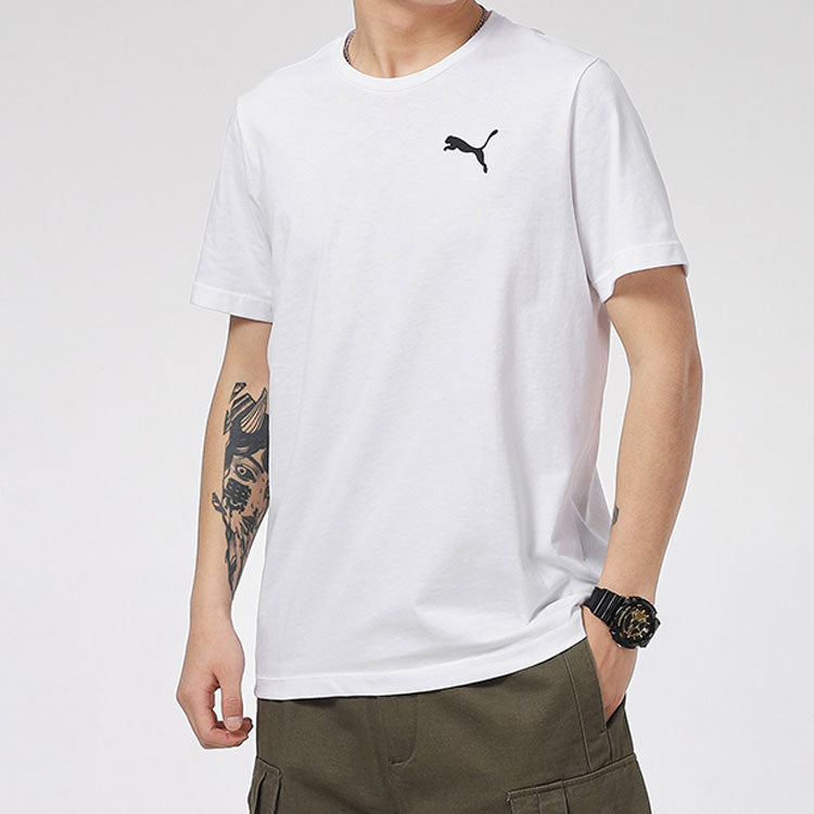 PUMA Essentials Logo Tee 'White' 584369-02