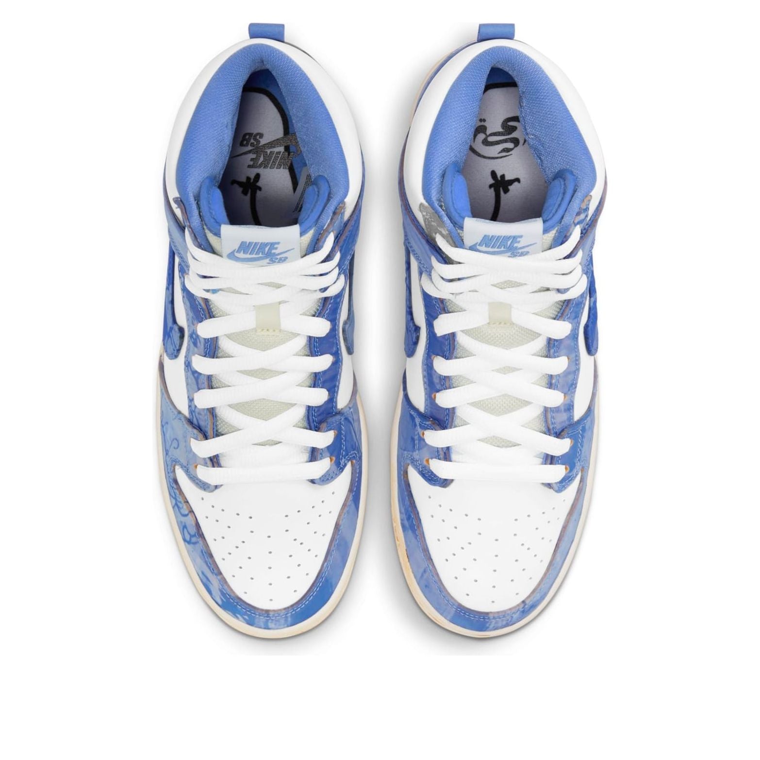 Nike SB Dunk High 'White Dark Sulfur Coconut Milk' CV1677-100
