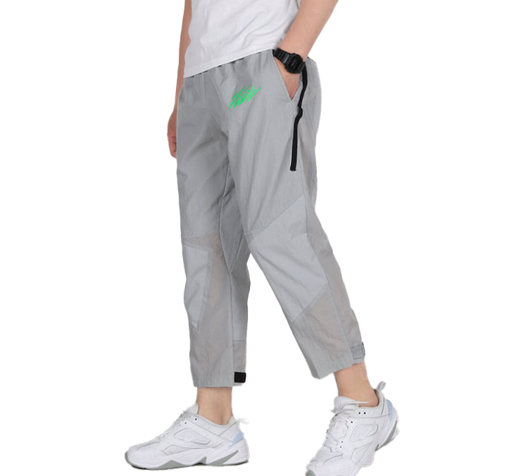 Men's Nike Woven Training Gray Cropped Pants/Trousers CJ4630-077