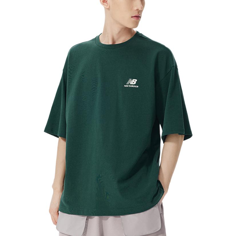 New Balance Lifestyle Graphic Tee Asia Sizing 'Green' AMT22392-NWG