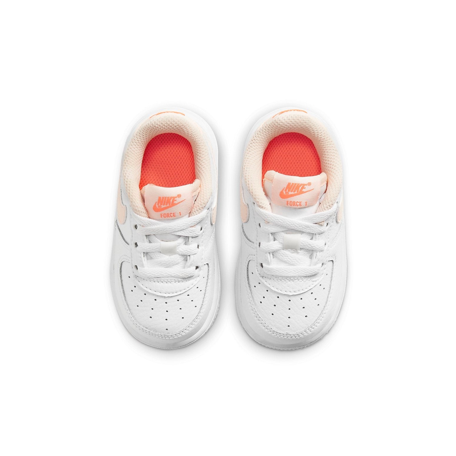 (TD) Nike Force 1 'White Light Orange' CZ1691-102