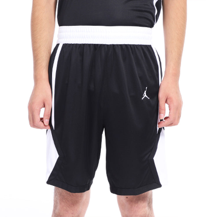 Air Jordan Breathable Basketball Shorts Men's Black And White AR4322-012