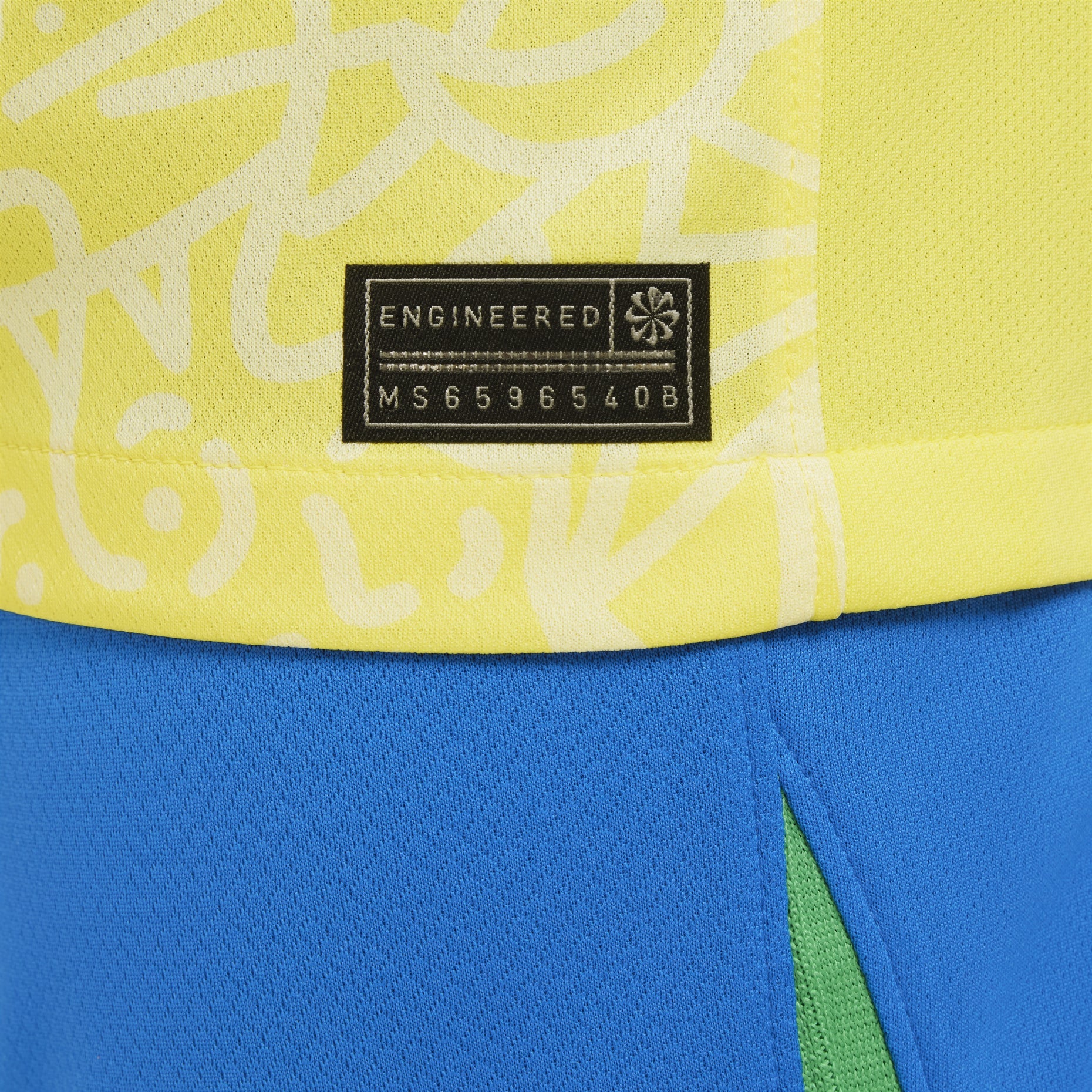 (GS) Nike Dri-DIT Brazil 2024 Stadium Home Soccer Replica Jersey 'Yellow' FJ4409-706