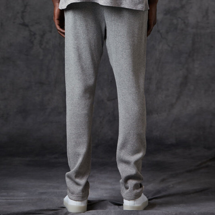 Fear of God Essentials FW20 Heather Thermal Pants 'Dark Grey' FOG-FW20-178