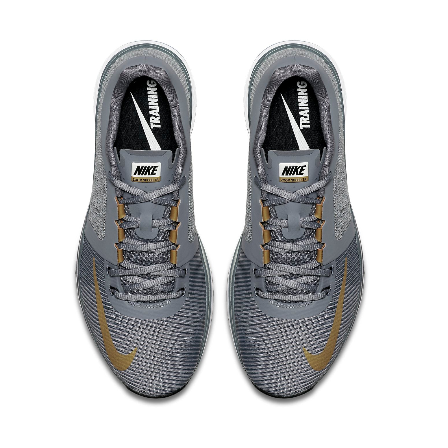 Nike Zoom Speed TR3 'Cool Grey Metallic Gold' 804401-070
