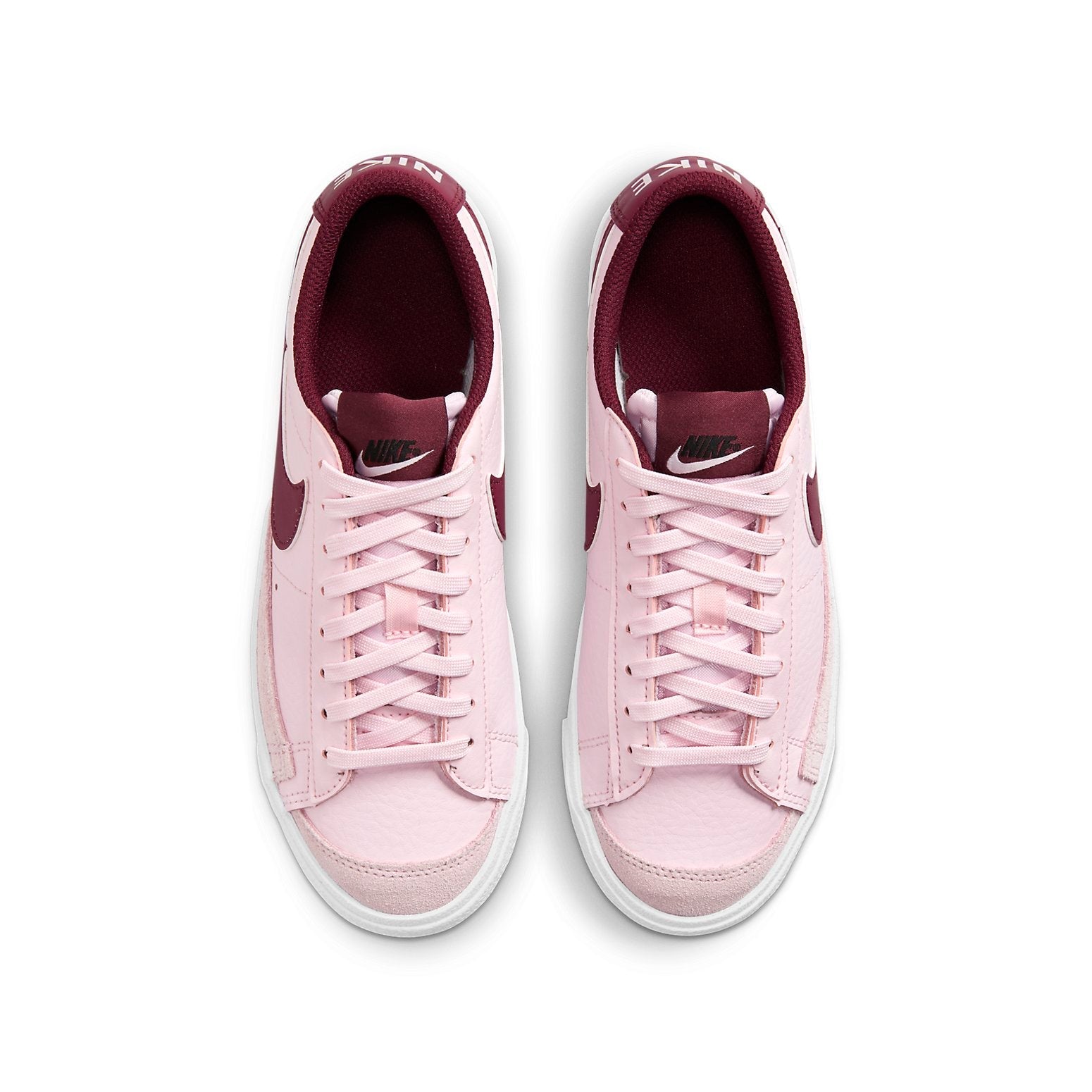 (GS) Nike Blazer Low '77 'Pink Foam Dark Beetroot' DA4074-600
