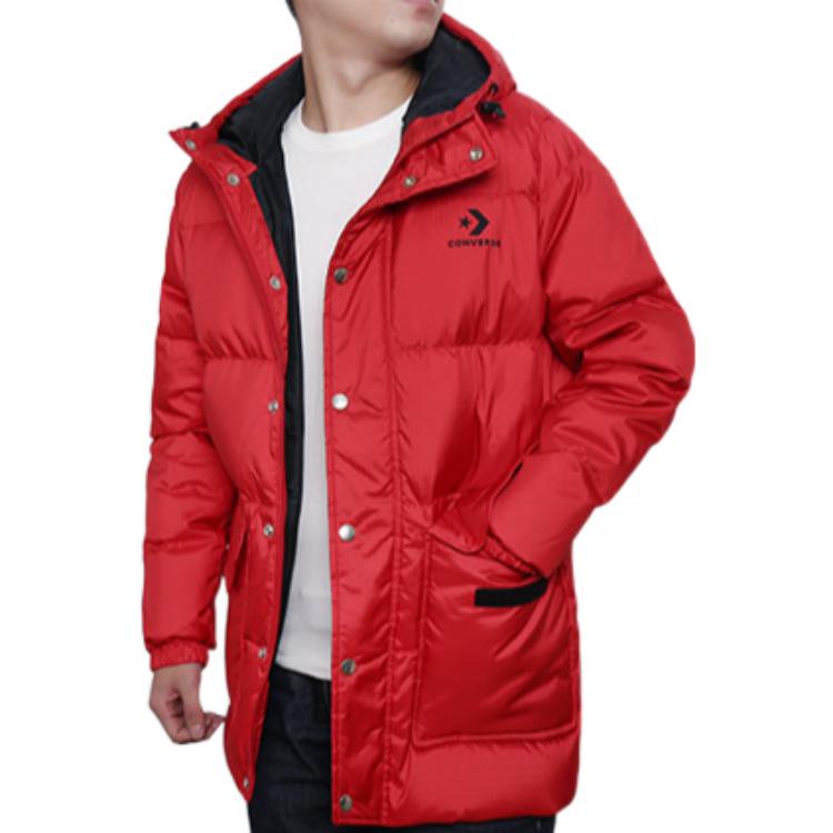 Converse Down Fill Puffer Jacket Asia Sizing 'Red' 10006880-A03