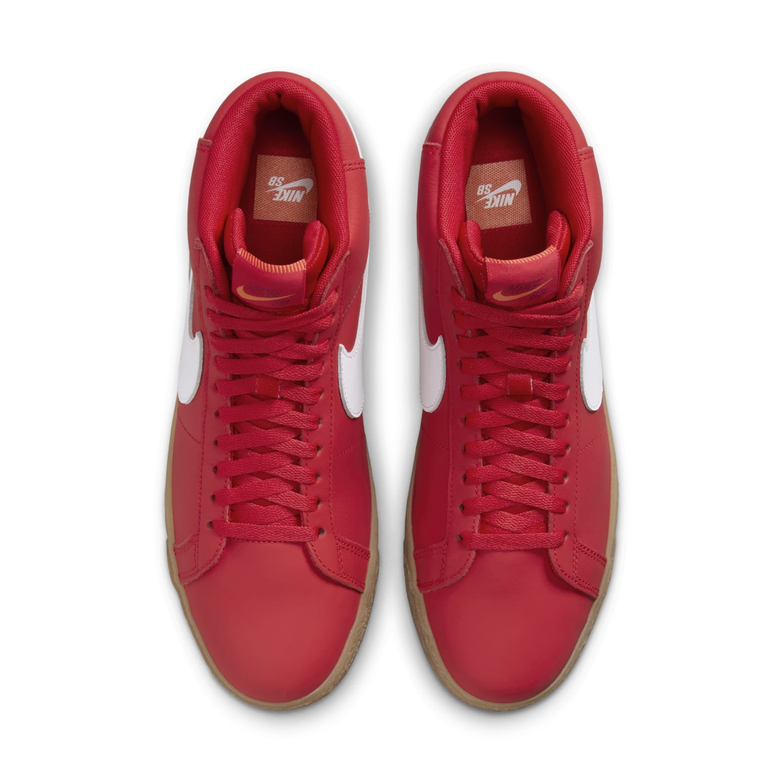 Nike SB Blazer Mid Orange Label 'Red Gum' FJ1680-600