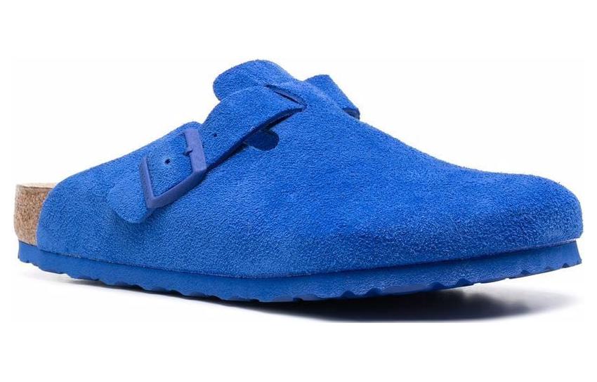 Birkenstock Boston Suede Leather 'Ultra Blue' 1022556
