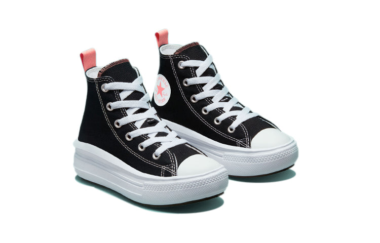 (PS) Converse Chuck Taylor All Star Move Platform High 'Black Pink Salt' 371527F