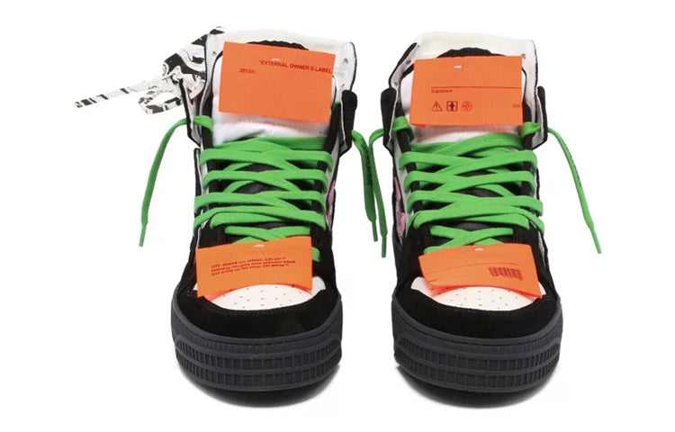 Off-White Off-Court 3.0 Sneakers Leisure Shoes Black/White/Orange OMIA065S21LEA0021035